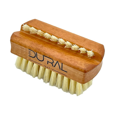 Dural Pear wood hand/nail brush with natural bristles - 1 & 5 rows - Tekeno