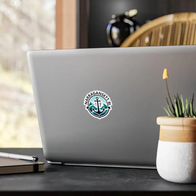 Ocean State Styles Vinyl Decal Narragansett RI Anchor