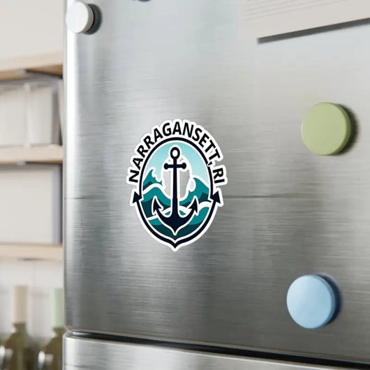 Ocean State Styles Vinyl Decal Narragansett RI Anchor