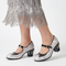 Satine Women's Mary Jane Mid Heels