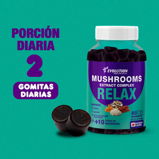 10-in-1 Mushroom Gummies: Extract Complex Relax