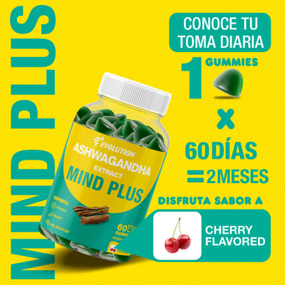 Evolution Ashwagandha Mind Plus Gummies