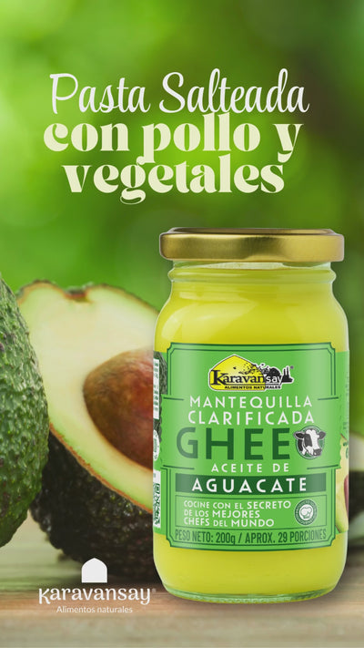 Ghee con Aceite de Aguacate Karavansay - Aguacate