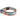Bitch Rainbow Nylon Dog Collar
