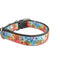 Bitch Rainbow Nylon Dog Collar