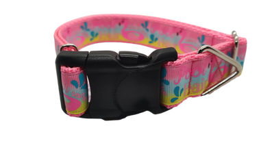 Coleira de Nylon para Cachorros "Pool Hair Don't Care"