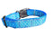 Blue African Tribal Nylon Dog Collar