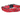 Bones Red Nylon Dog Collar