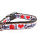 Coleira de Nylon para Cães I Heart Cookies