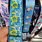 Coleira de cachorro de nylon Flores havaianas