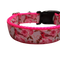 Rose Finch Bird Nylon Dog Collar