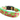 Watermelon Picnic Neon Green Nylon Dog Collar MD, LG, XL, Leash