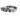 Green Plaid Trees Nylon Dog Collar