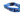 Blue Floral Nylon Dog Collar