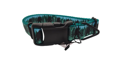 Bigfoot Forest Nylon Dog Collar