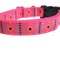 Coleira para Cães em Nylon Tribal Rosa 2