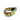 1.5" Wide Lucky Rainbow Clover Nylon Dog Collar