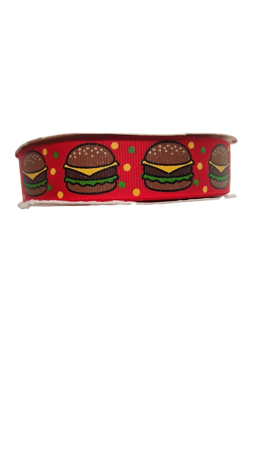 Coleira Nylon Para Cachorros Cheeseburgers