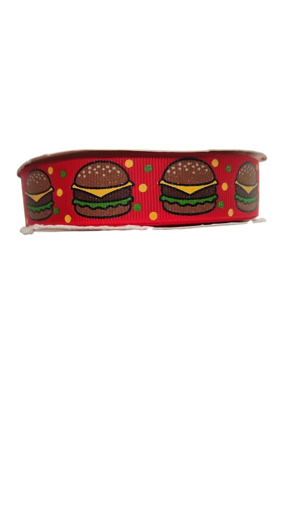 Coleira Nylon Para Cachorros Cheeseburgers