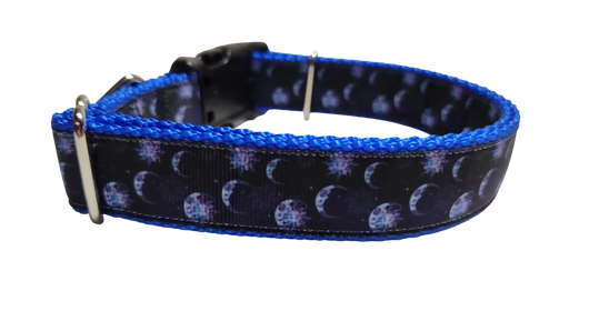 Moon Nylon Dog Collar