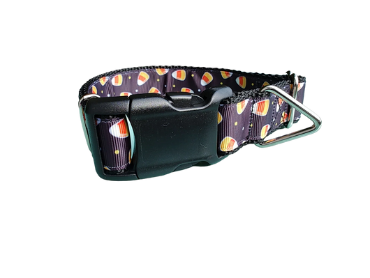 Collar para Perro Halloween Diseño Caramelos de Maíz - Nylon Resistente