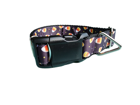 Collar para Perro Halloween Diseño Caramelos de Maíz - Nylon Resistente