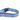 Invader of Personal Space Blue Nylon Dog Collar