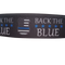 Collar de nailon azul para perros Back the Blue