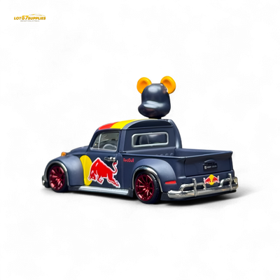VW Beetle Red Bull Pickup Miniature 1:64 Liberty 64 Diecast
