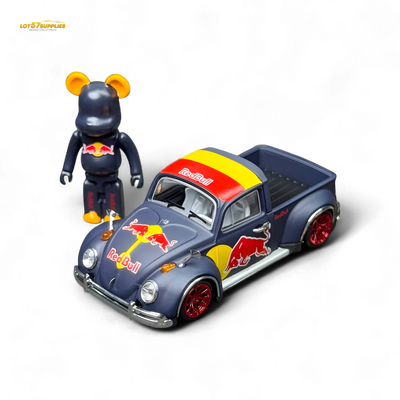 VW Beetle Red Bull Pickup Miniature 1:64 Liberty 64 Diecast
