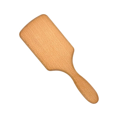 Dural Beech Wood wild boar bristles paddle brush - Tekeno