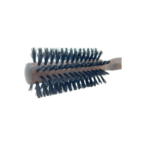 Cepillo Redondo Térmico Dural Ash Wood - 10 Filas con Cerdas de Jabalí