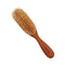 Escova de cabelo oval grande Dural Pear Wood com cerdas naturais