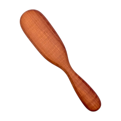 Dural Pear Wood big oval hair brush with natural bristles - Tekeno