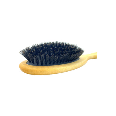 Dural Beech wood rubber cushion hair brush with boar bristles - Tekeno