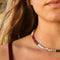 Colar de Pedras Naturais + Fecho Banhado a Ouro 14k : Sedona