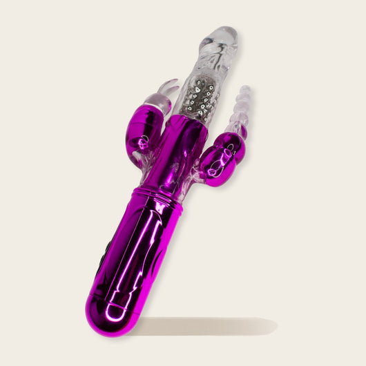 TRIOrgasmic Vibrador Triple Estimulação