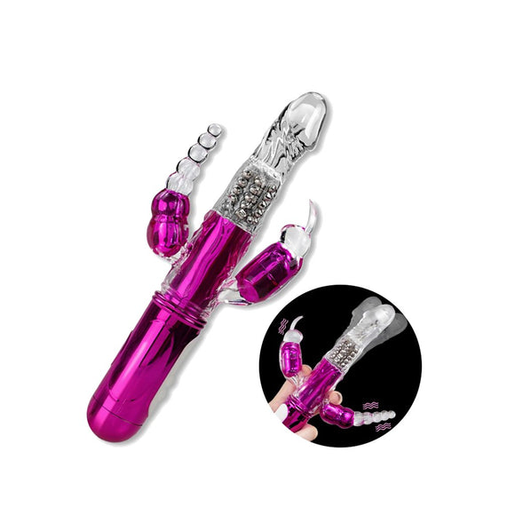TRIOrgasmic Vibrador Triple Estimulação