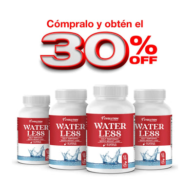 Water Less - cápsulas para retención de líquidos