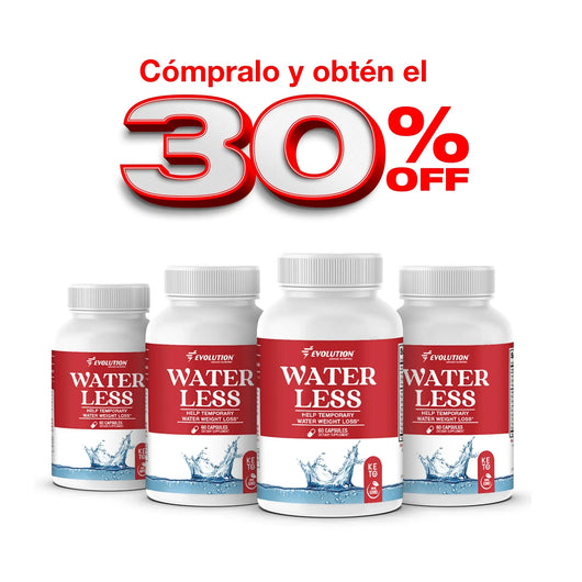 Water Less - cápsulas para retención de líquidos
