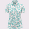 Polo de Golfe Feminina Palmer Ladies (Light) | Neon Palm Tree